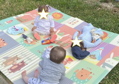 Même les bébés sont de sortie